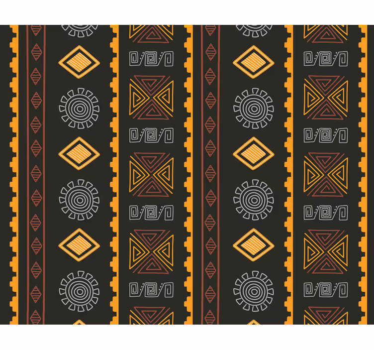 Africa wall mural south african tribal art - TenStickers