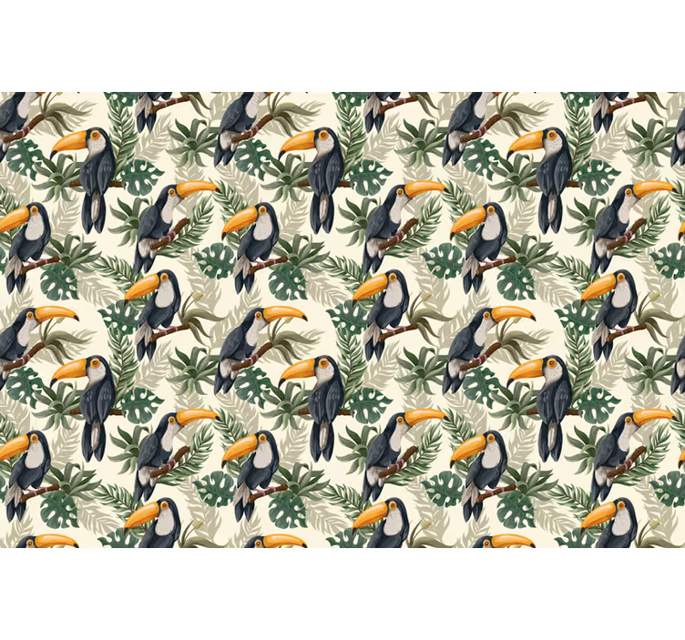 Jungle wall mural mural de la selva - TenStickers
