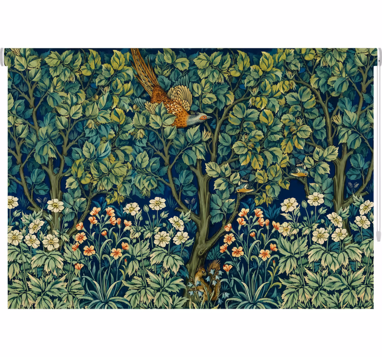 Vintage plants bathroom mural - TenStickers