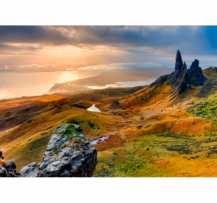 Isle of Skye nature nature wall mural - TenStickers