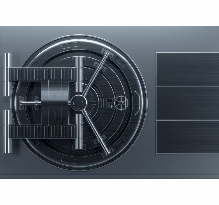 Wall mural business vault Office Wall Mural - TenStickers