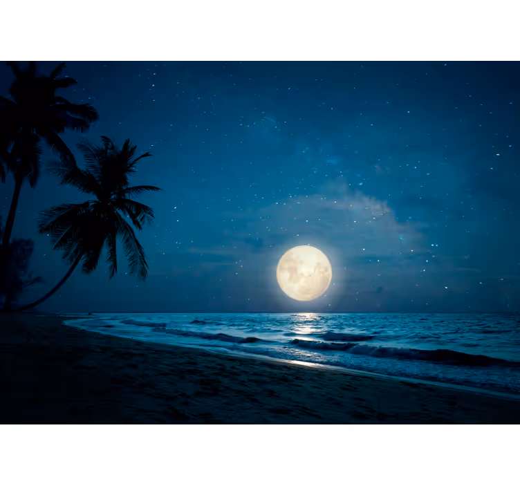 Wall mural bedroom landscape  sea Wall Murals - TenStickers