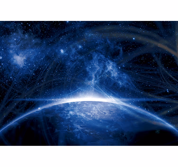 Celestial Horizon View space mural - TenStickers