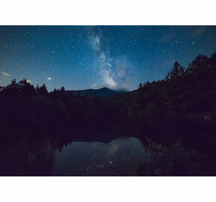 Nature wall mural astral night sky view - TenStickers