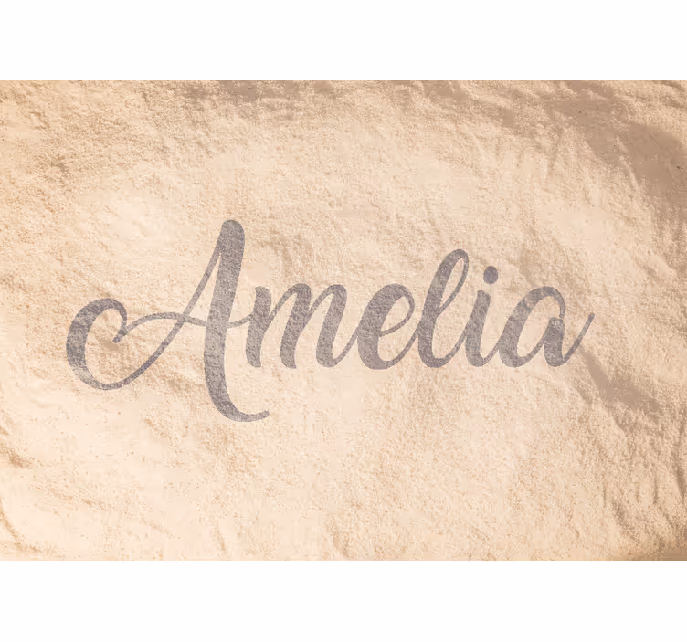 Name in the sand Teenage Wall Murals - TenStickers
