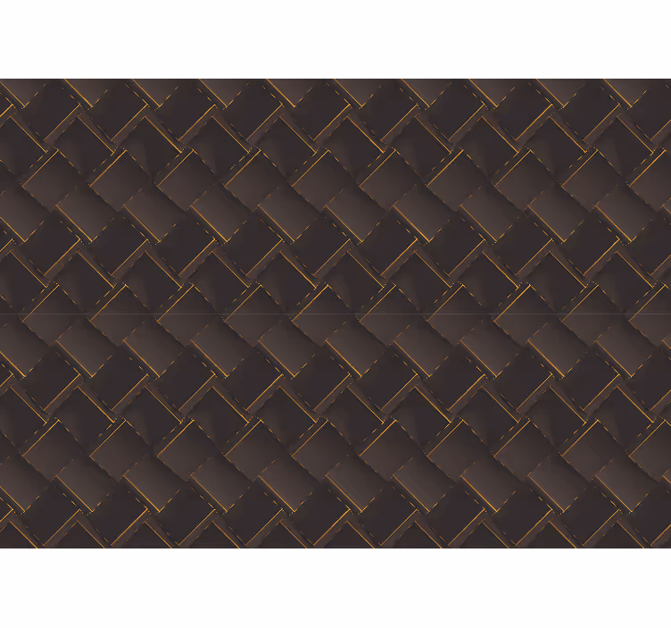 Texture wall mural textured brown pattern - TenStickers