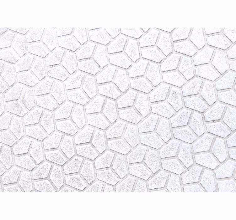 Wall mural hexagonal pattern texture - TenStickers