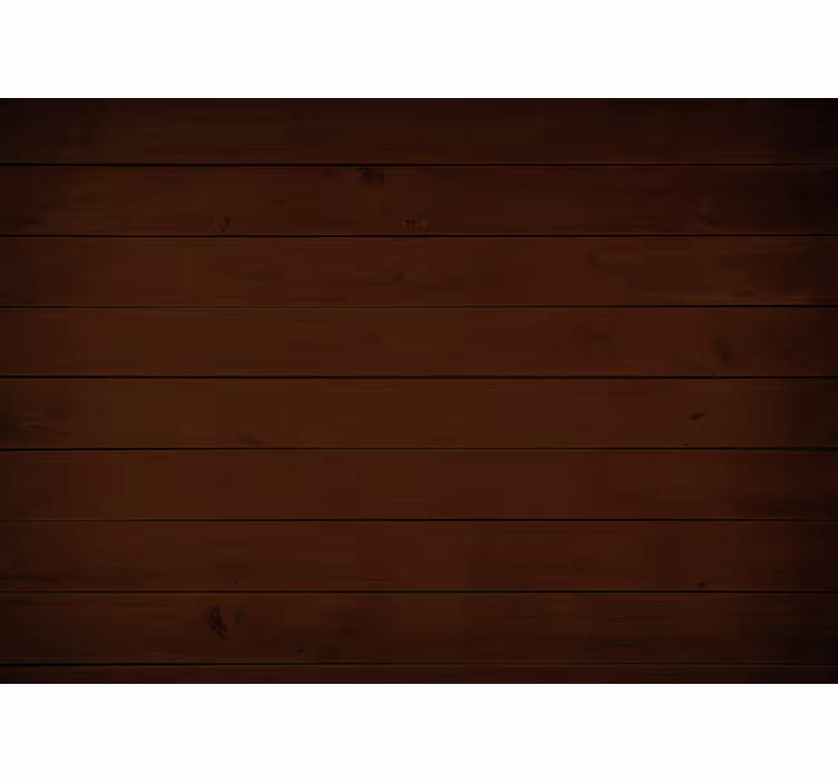 Stone wall mural with elegant wooden panels - TenStickers