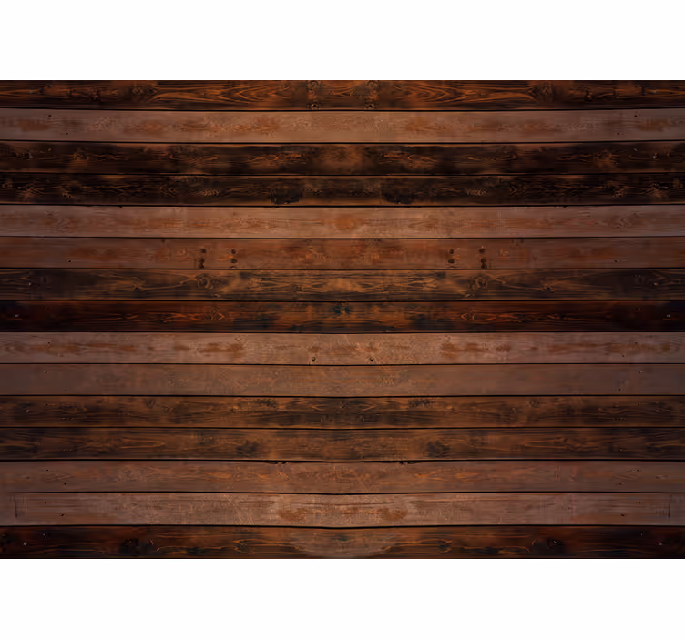 Wood look wallpaper natural timber boards - TenStickers