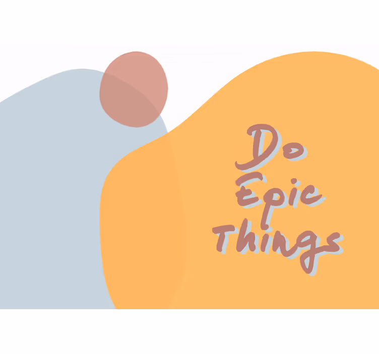 Mural quote do extraordinary things - TenStickers
