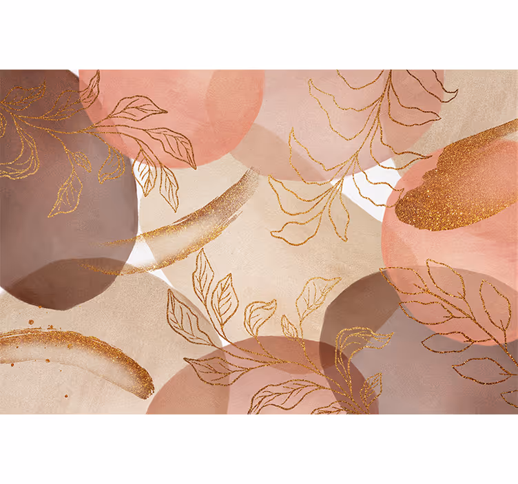 Glamour style abstraction Art Wall Mural - TenStickers