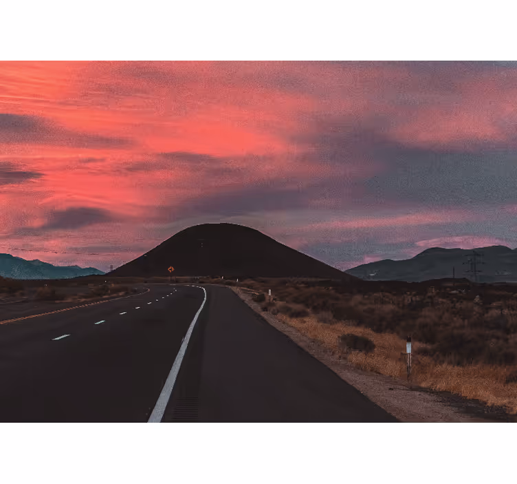 Heavenly road landscape Wall Murals - TenStickers