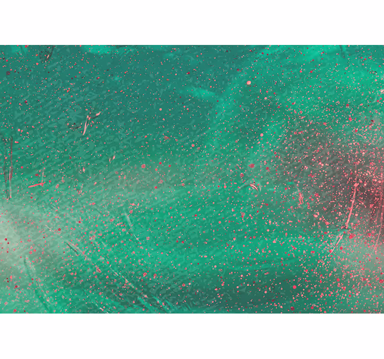 Abstract wall mural textured green splash - TenStickers