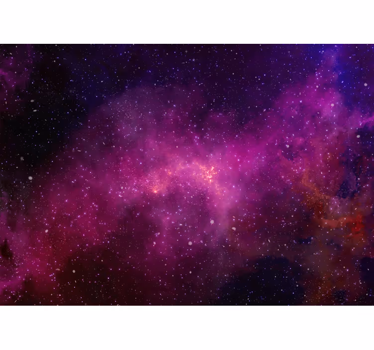 Space mural cosmic purple vortex - TenStickers