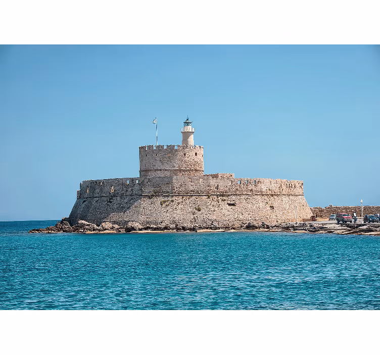 Colossus ocean rhodes under the sea mural - TenStickers