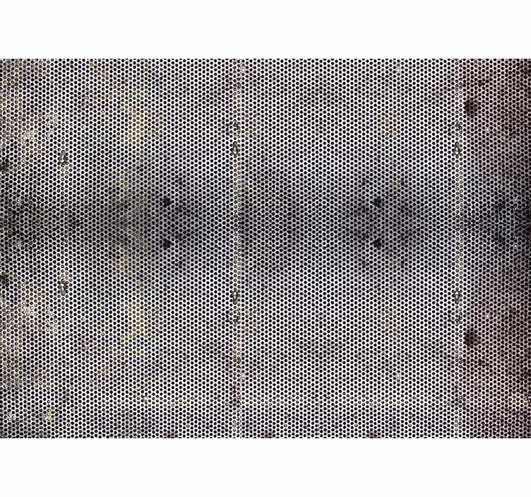Pierced Metal Mural for wall - TenStickers