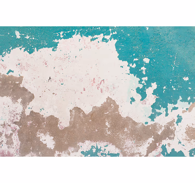 Grungy Peeling Wall wall mural - TenStickers