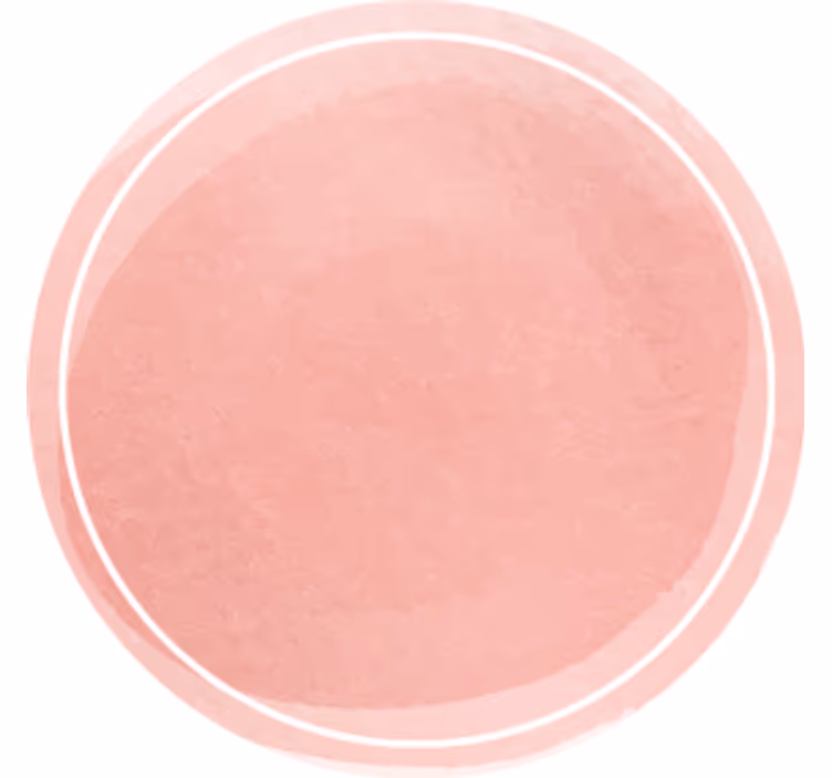 Modern coasters with elegant circular surface - TenStickers