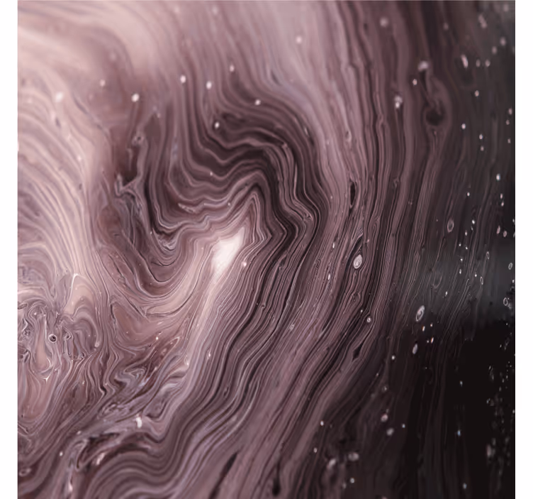 Fluid marble pattern coasters - TenStickers