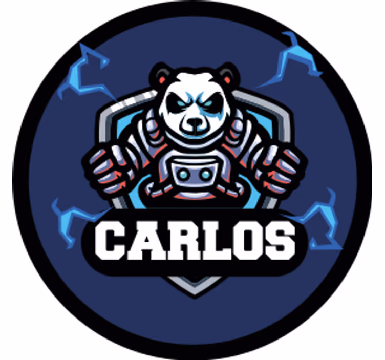 Beer mats with personalized panda emblem - TenStickers