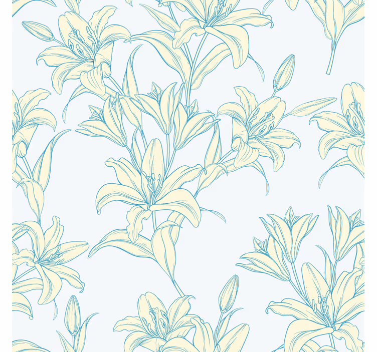 Coasters floral pattern elegance - TenStickers