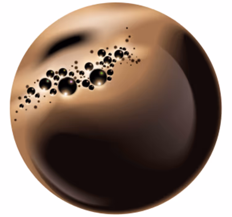 Coffee mug design coaster - TenStickers