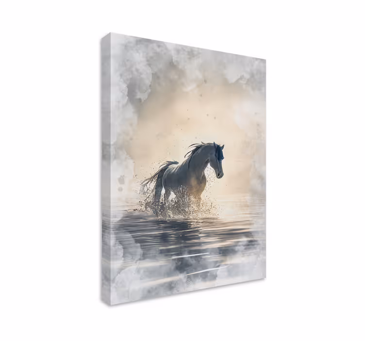 Wild horse horse wall art - TenStickers