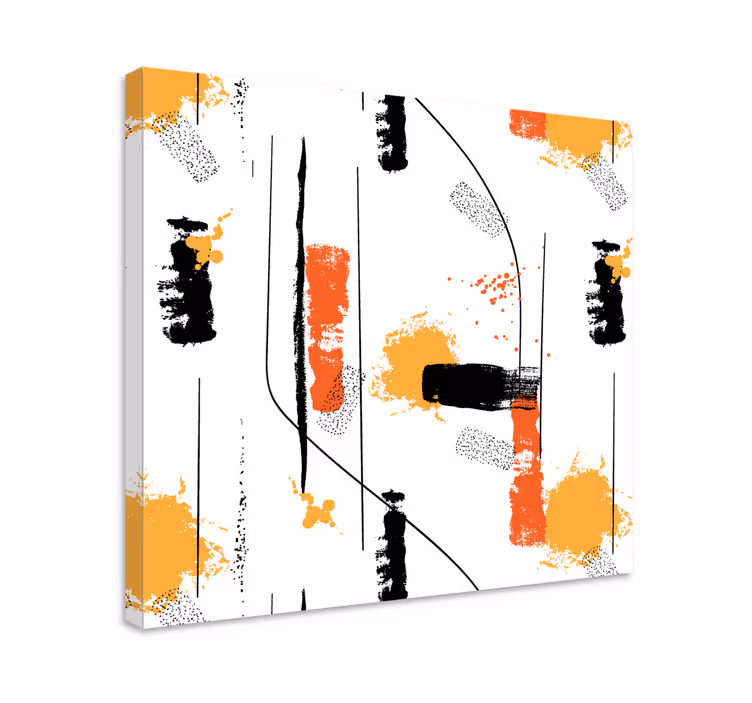 Conceptual Expressionism abstract wall art  1 - TenStickers