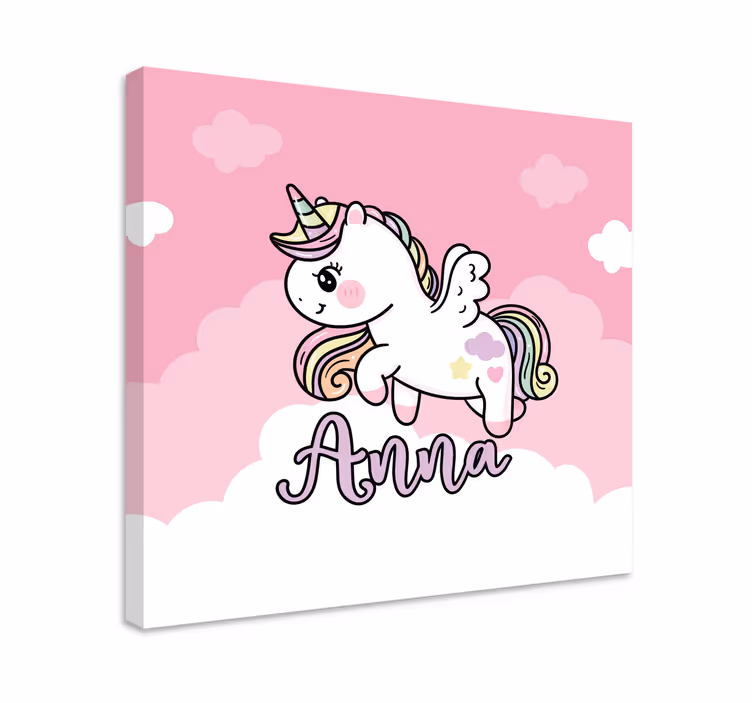 Unicorn pictures framed cute unicorn fantasy - TenStickers