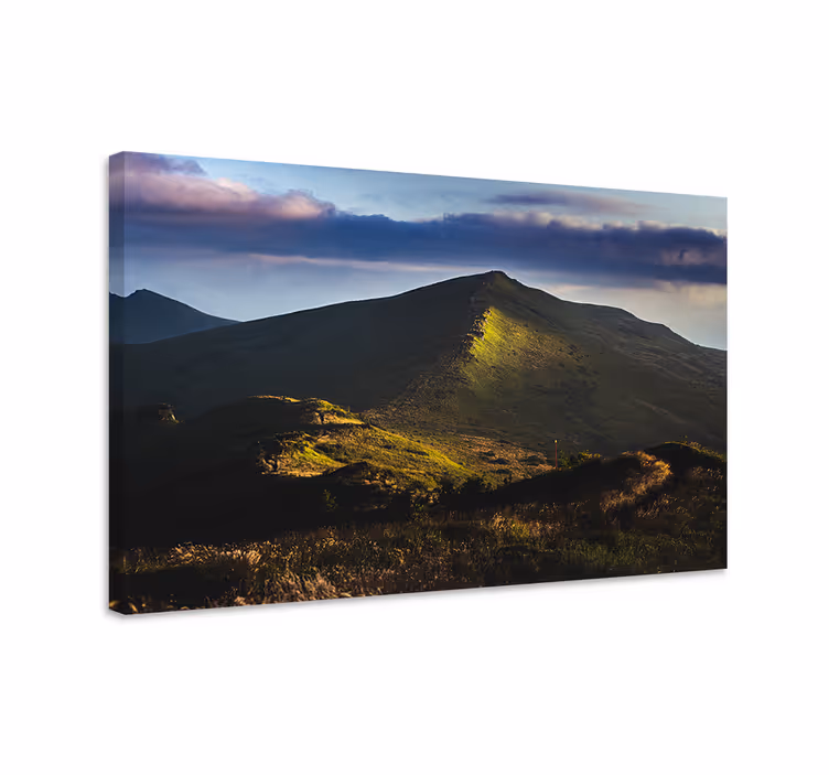 Landscape canvas mountain peak vista - TenStickers