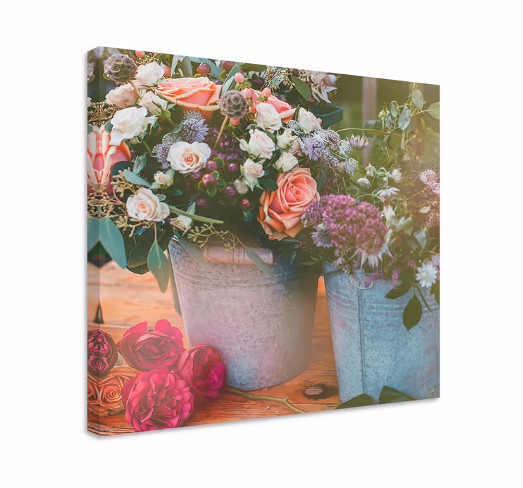 Cottagecore botanical Plant canvas prints - TenStickers