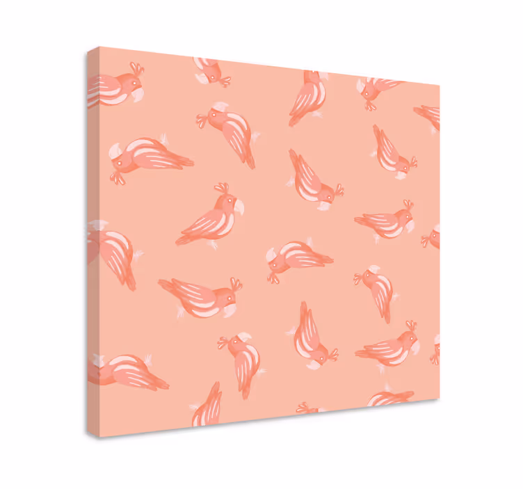 Bird canvas wall art charming bird designs - TenStickers