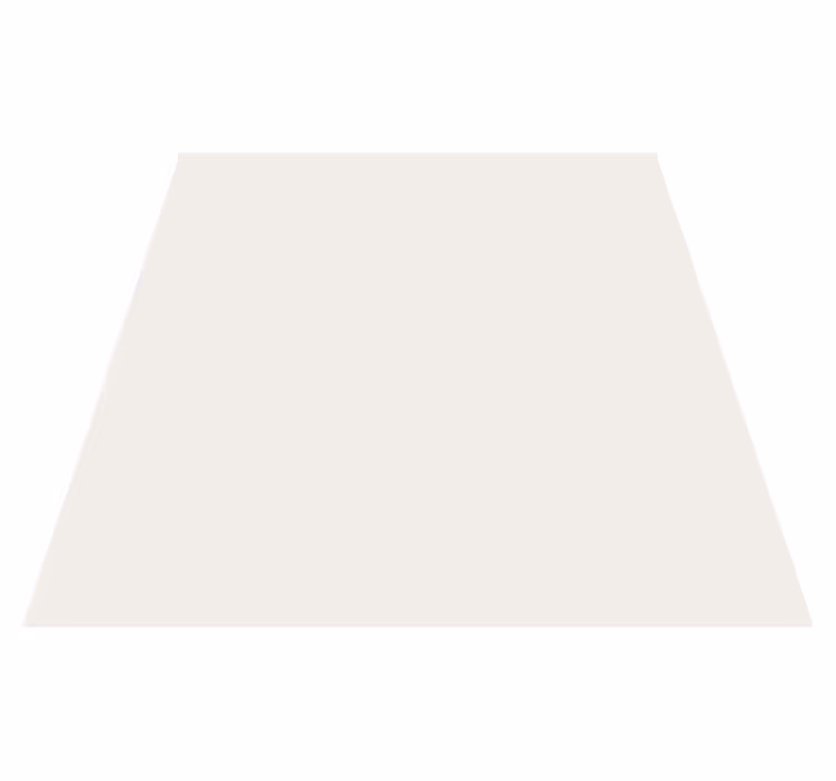 Minimalist vinyl rug rectangular cloud dancer - TenStickers