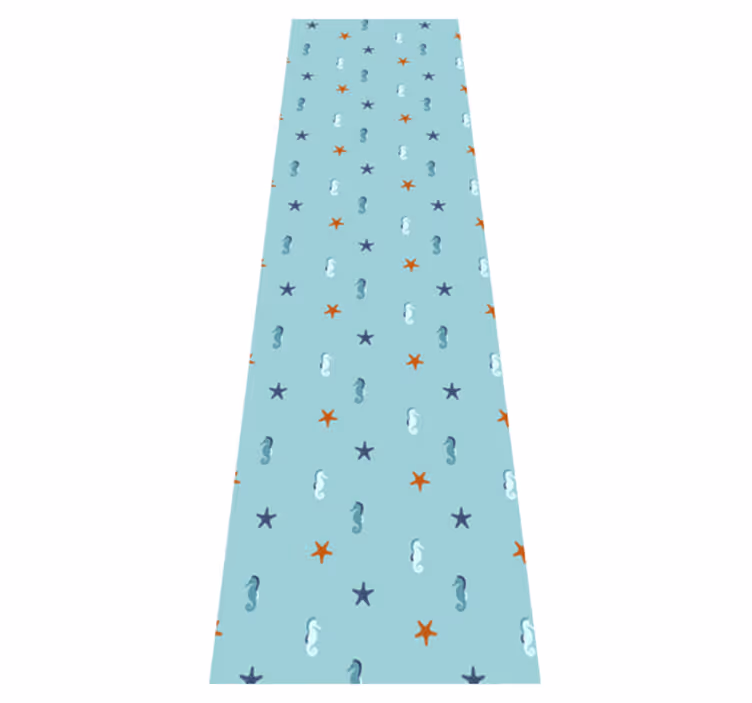 Marine style animal vinyl rug - TenStickers