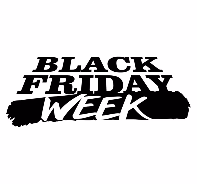Black friday vinyl rug week special offer - TenStickers