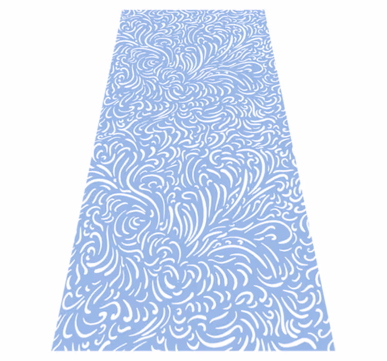 Christmas vinyl rug with frozen design - TenStickers