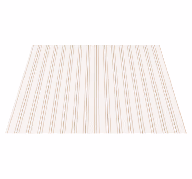 Classic striped bedroom vinyl rug - TenStickers