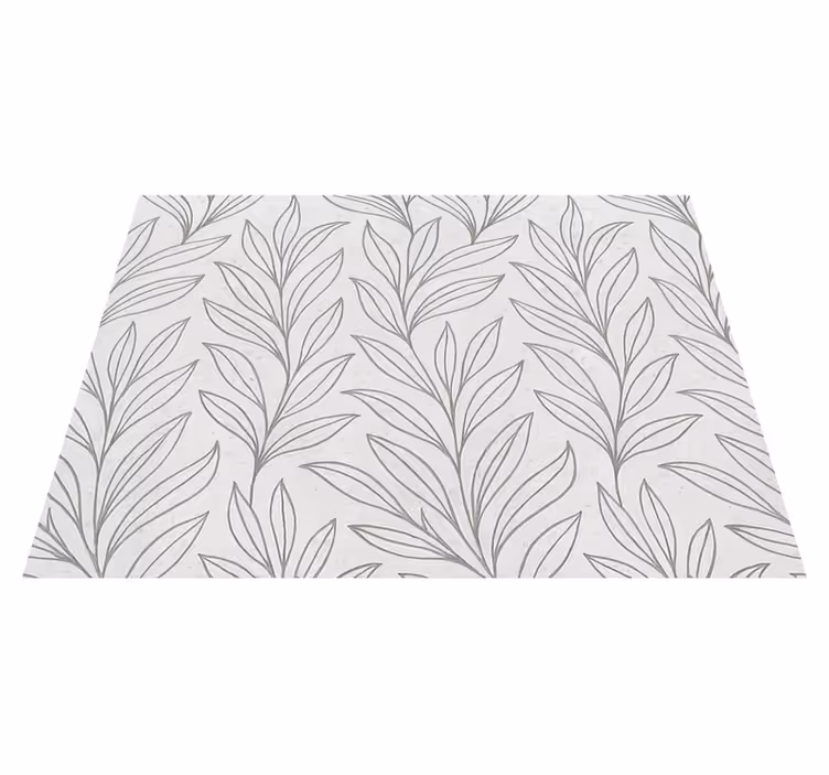 Bedroom vinyl rug grey cement design - TenStickers