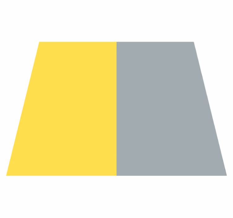 Bedroom vinyl rug in pantone vertical stripes - TenStickers