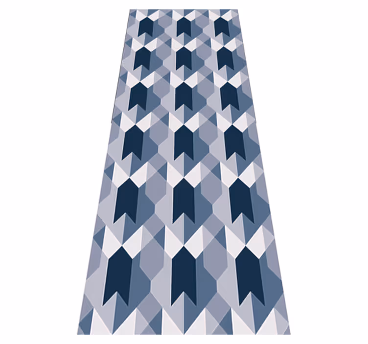 Nordic vinyl rug geometric copenhagen design - TenStickers