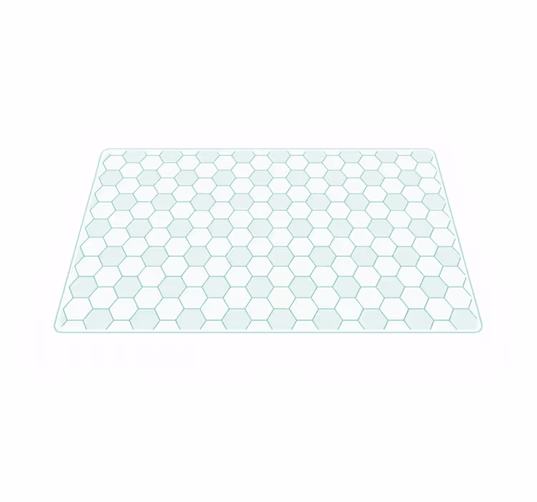 Mosaic vinyl rug in stunning mosaic design - TenStickers