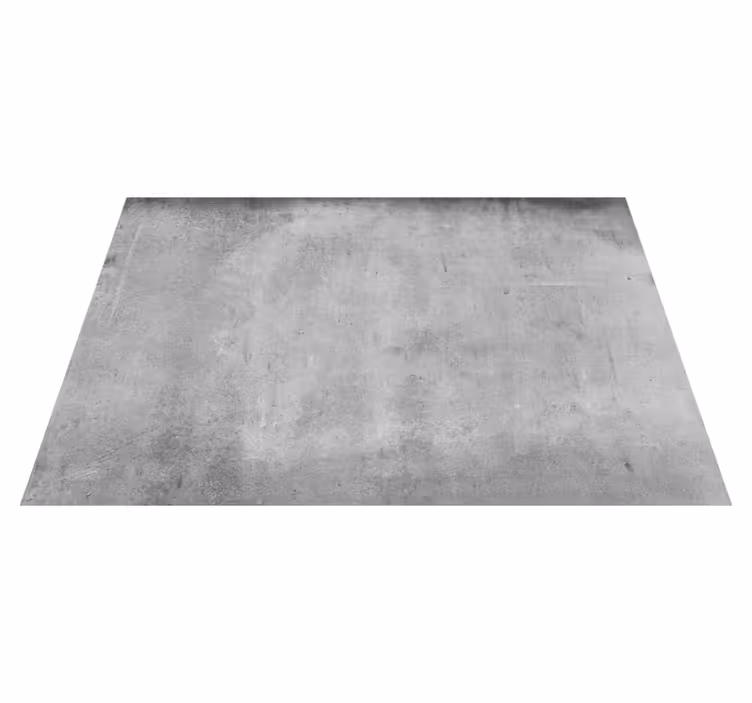 Textured vinyl rug in worn cement industrial style - TenStickers