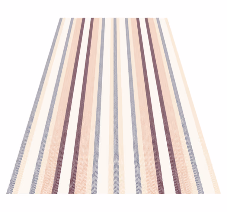 Textured vinyl rug vertical texture design - TenStickers