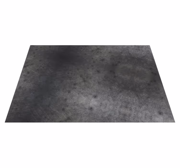 Textured vinyl rug in dark steel color - TenStickers