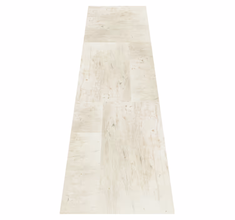 Textured vinyl rug with authentic wood look knobs oars - TenStickers