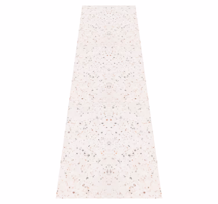 Textured vinyl rug handcrafted in susil gold - TenStickers