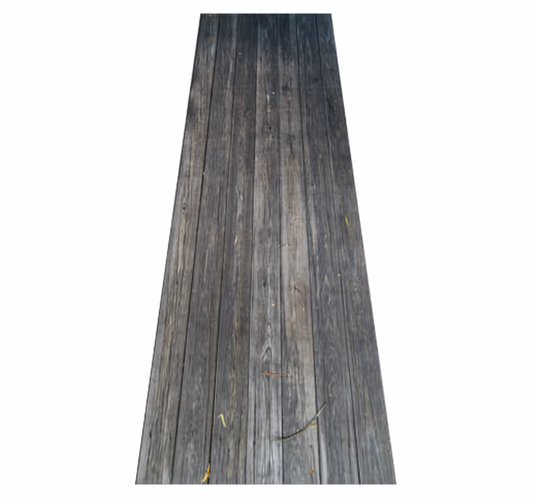 Textured vinyl rug in gray broken rustic pattern - TenStickers