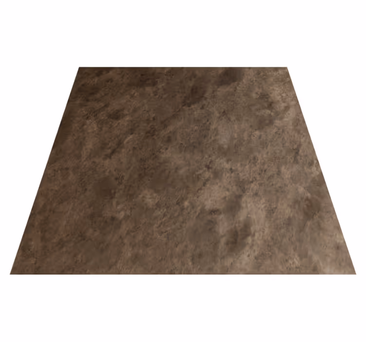 Entrance hall vinyl rug in brown rustic stone pattern - TenStickers