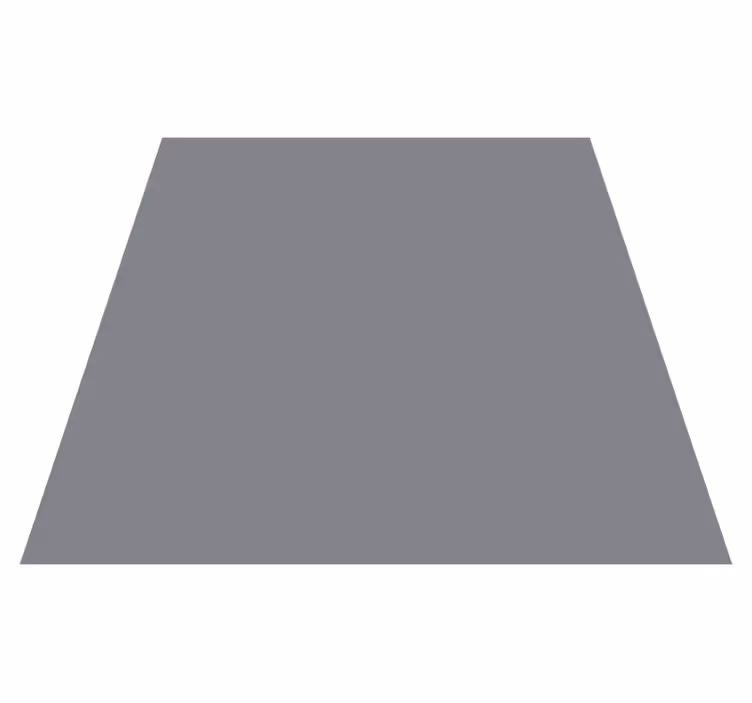 Gray vinyl rug in charcoal blackout - TenStickers