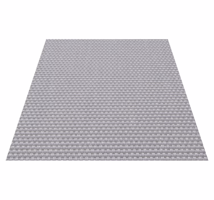 Gray vinyl rug in medium gray tone - TenStickers